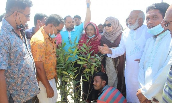 বিনামূল্য চক্ষু চিকিৎসা ও ঔষধ বিতরণ ক্যাম্প উদ্বোধন করলেন এমপি পত্নী সারমিন সালাম