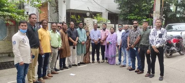 চিতলমারীতে নৌকা প্রতীকের চেয়ারম্যান প্রার্থী শেখ বাদশা মিয়ার নির্বাচনী সভা