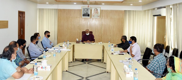 কেসিসিতে স্বল্প আয়ের মানুষের জন্য উন্নত জীবন ব্যবস্থা  প্রকল্পের মতবিনিময় সভা