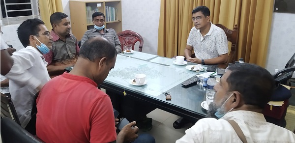 মোরেলগঞ্জে মতবিনিময় সভায়: নবগত ওসি ইকবাল বাহার “মামলা নয়’ শান্তি চাই