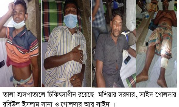 তালার জালালপুরে স্বতন্ত্র প্রার্থীর সমার্থকদের উপর হামলা : আহত ৫