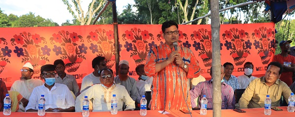 তালায় খলিলনগরে নৌকা প্রতীক বিজয়ী করার লক্ষ্যে কর্মী সমাবেশ