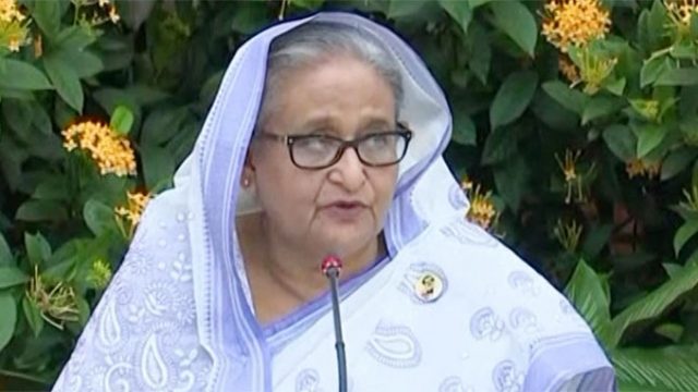 কিছু লোক আশ্রয়ণের ঘর ভেঙে মিডিয়ায় প্রচার করেছে : প্রধানমন্ত্রী