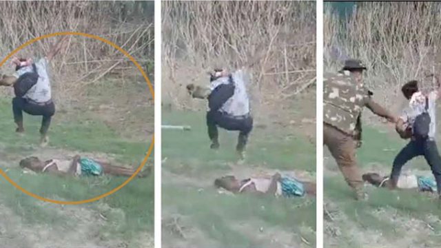 আসামে নিথর দেহের ওপর সাংবাদিকের এ কেমন তাণ্ডব?