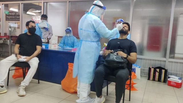 বিমানবন্দরে করোনা পরীক্ষার ল্যাব প্রস্তুত, রাতে ট্রায়াল