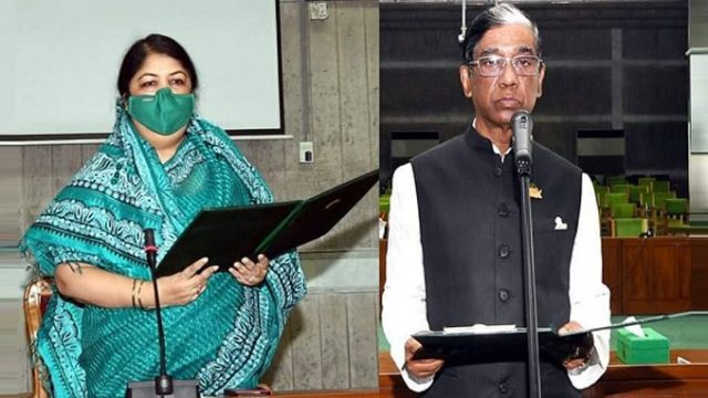 শপথ নিলেন ডা. প্রাণ গোপাল দত্ত