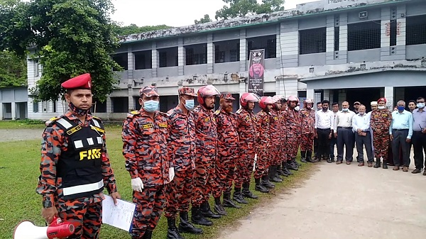 পিরোজপুরে আন্তর্জাতিক দুর্যোগ প্রশমন দিবস ও মহড়া অনুষ্ঠিত