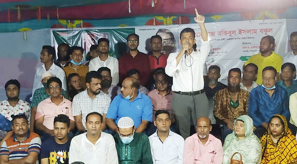 তত্বাবধায়ক সরকারের পূণঃপ্রতিষ্ঠার আন্দোলন রাজপথেই ফায়সালা  হবে: রকিবুল ইসলাম বকুল