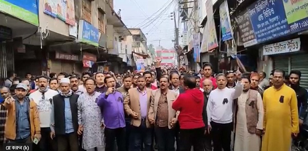 পিরোজপুরে গুলিতে নিহত যুবলীগ নেতা শুভ’র হত্যার প্রতিবাদে দোষীদের বিচারের দাবীতে বিক্ষোভ