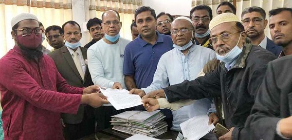 বাগেরহাট জেলা বিএনপি স্মারকলিপি প্রদান