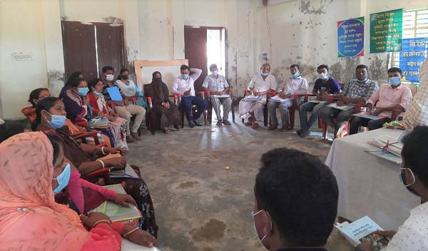 সহিংস উগ্রবাদের বিরুদ্ধে বুড়িরডাঙ্গা ইউনিয়নে মতবিনিময় সভা