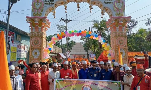 কাউখালীতে শ্রীগুরু সংঘ কেন্দ্রীয় আশ্রমে পাঁচদিন ব্যাপী রাস উৎসব শুরু