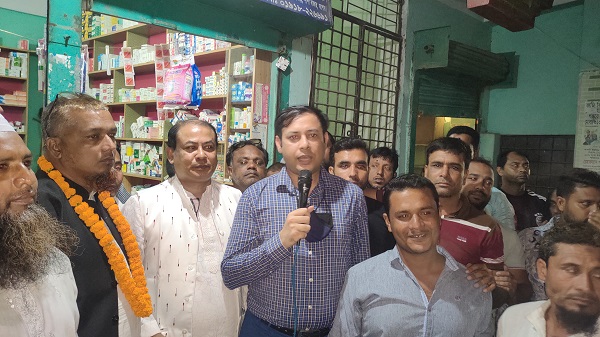 শার্শায় নৌকা প্রতিকে ভোট দেওয়ার আহবান যুবলীগ কেন্দ্রীয় নেতা নাজমুল হাসানের