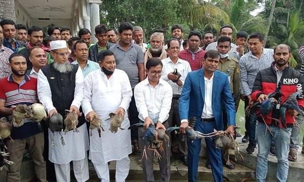 মোল্লাহাট প্রশাসনের অভিযানে পাখি উদ্ধার ও অবমুক্ত, ২ জনের জেল-জরিমানা