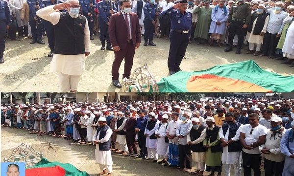 শার্শার বীর মুক্তিযোদ্ধা আব্দুল লতিফের রাস্ট্রীয় মর্যাদায় দাফন