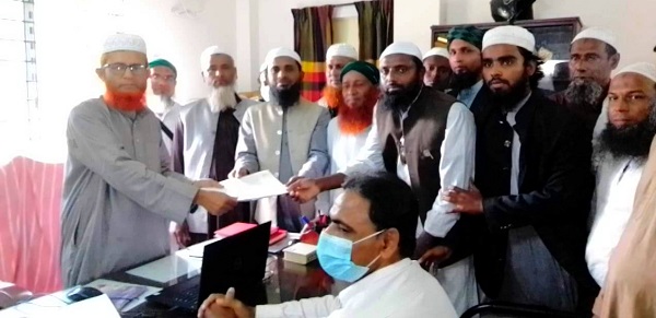 খুলনা জলমা ইউনিয়নে হাতপাখার প্রার্থী সফিউলের মনোনয়নপত্র দাখিল