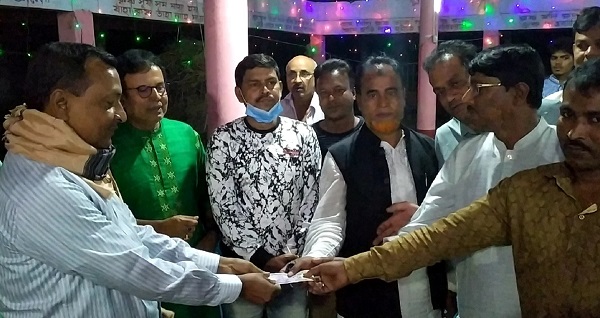 চিতলমারীতে নের্তৃবৃন্দের বিভিন্ন শ্যামা মন্দির পরিদর্শন