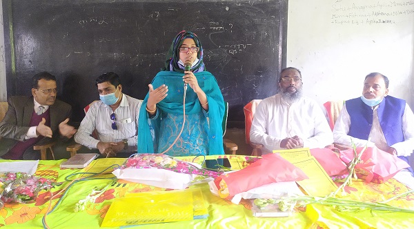 চিতলমারীতে শেখ হেলাল উদ্দীন একাডেমিতে বিদায় সংবর্ধনা