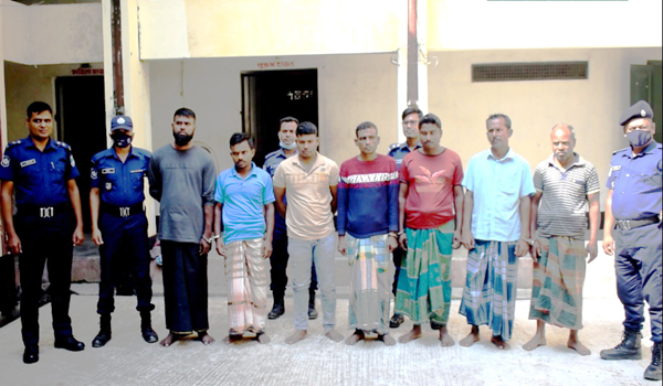 ঝিনাইদহে আন্তঃজেলা গরু চোর চক্রের ৭ সদস্য গ্রেফতার