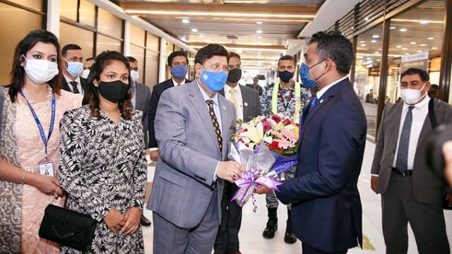 মালদ্বীপের ভাইস প্রেসিডেন্ট ঢাকায়