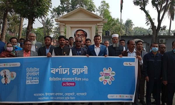 মোল্লাহাটে নানা আয়োজনে ডিজিটাল বাংলাদেশ দিবস উদযাপন