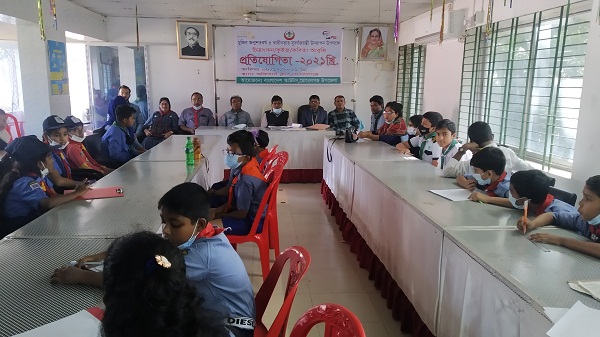 মোরেলগঞ্জে স্কাউটের উদ্যোগে চিত্রাংকন প্রতিযোগিতা অনুষ্ঠিত