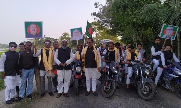 চিতলমারীতে উপজেলা ব্যাপী আওয়ামী লীগের বিজয় শোভাযাত্রা