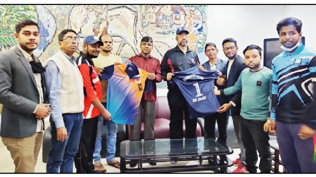 খালিশপুর অনির্বান ক্লাবের জার্সি উন্মোচন