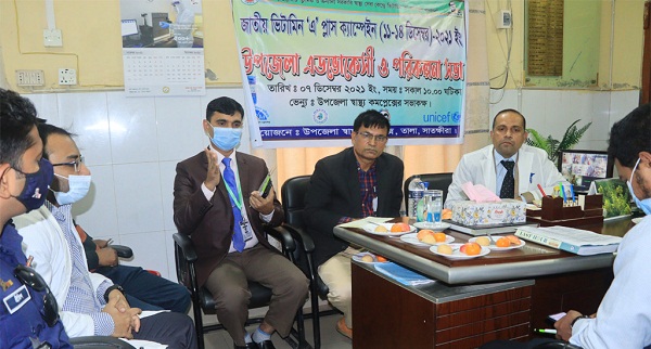 তালায় ভিটামিন ‘এ’ প্লাস ক্যাম্পেইন ১১-১৪ ডিসেম্বর