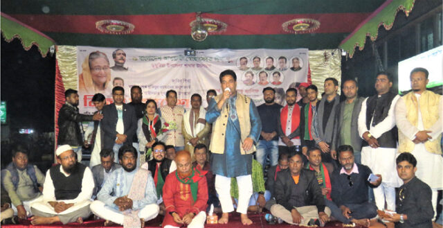 ডুমুরিয়ায় স্বেচ্ছাসেবক লীগের বিজয় সমাবেশ