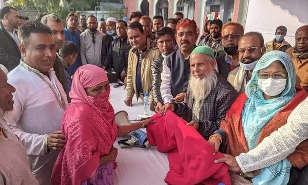 বর্তমান সরকার সকল শ্রেণি-পেশার মানুষের মাঝে শীতবস্ত্র বিতরণ অব্যাহত রেখেছেন:সালাম মূশের্দী এমপি