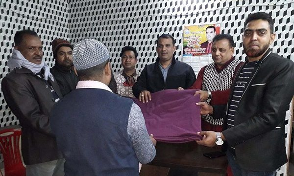 খুলনা মহানগর তাঁতী লীগের শীতবস্ত্র বিতরন