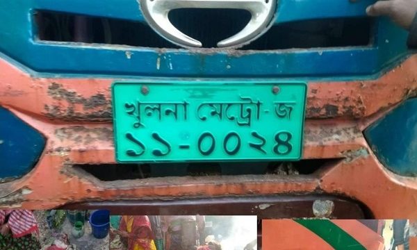 তালায় যাত্রীবাহী বাস ও মোটরসাইকেল মুখোমুখেী সংঘর্ষ নিহত ২ আহত ১