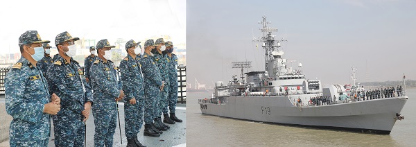 শ্রীলংকা ও মালদ্বীপে প্রশিক্ষণ সফর শেষে দেশে ফিরেছে নৌবাহিনী যুদ্ধজাহাজ আবু উবাইদাহ