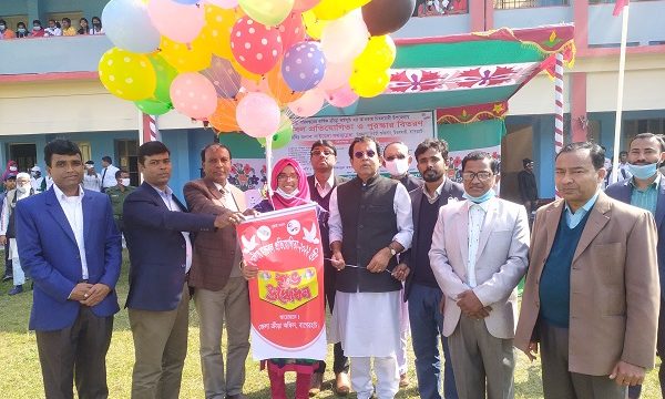 চিতলমারীতে মেয়েদের হ্যান্ডবল প্রতিযোগিতা অনুষ্ঠিত