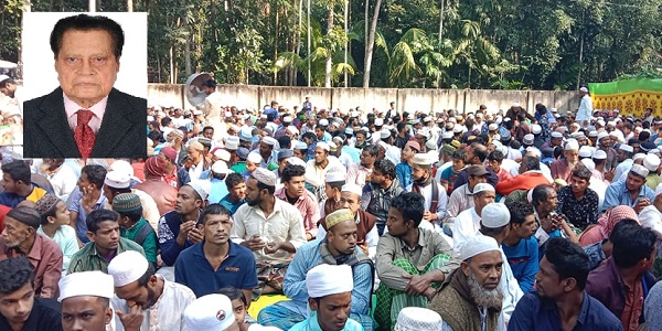কাউখালীতে সাবেক যোগাযোগমন্ত্রী এম.মতিউর রহমানের ৪র্থ মৃত্যুবার্ষিকীতে মিলাদ মাহফিল