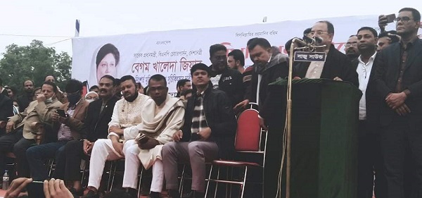 খালেদা জিয়ার মুক্তি ও উন্নত চিকিৎসা দাবীতে ডুমুরিয়ায় বিএনপির গন সমাবেশ
