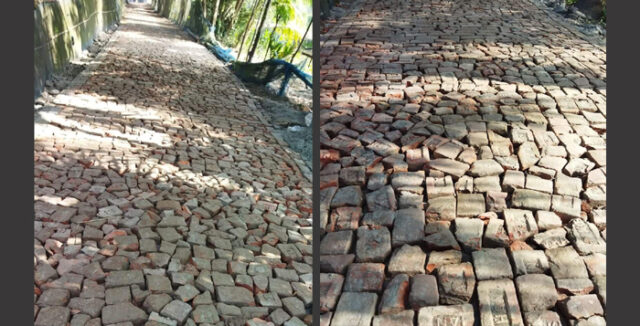 বটিয়াঘাটায় ইটের ঢালাই ছলিং রাস্তার কাজে অনিয়ম দুর্নীতির অভিযোগ