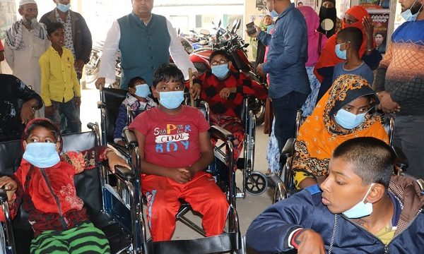 প্রতিবন্ধীরা আমাদের সন্তান,তারা সমাজের বোঝা নয় :  এমপি বাবু