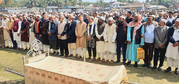 রামপালে বিএনপি নেতা মজনু’র দাফন সম্পন্ন জানাযায় মানুষের ঢল