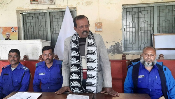 বাগেরহাটে গ্রাম পুলিশ ইউনিয়নের পরিচিতি সভা