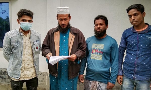 রামপালে জমিজমা সংক্রান্ত বিষয়ে মামলা থেকে রেহাইপেতে ভুক্তভোগীর সংবাদ সম্মেলন