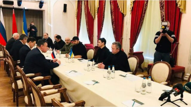 ইউক্রেন-রাশিয়ার আলোচনা শুরু