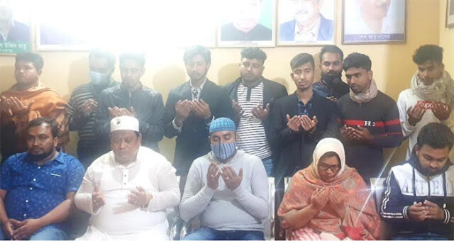 বেগম রাজিয়া নাসের অক্সিজেন সেবার উদ্দ্যোগে ওয়াজেদ মিয়ার জন্মদিনে দোয়া