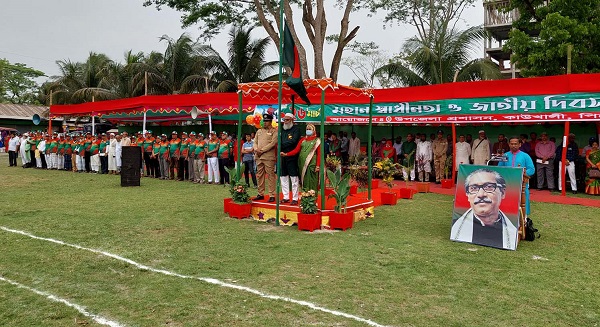 কাউখালীতে যথাযোগ্য মর্যাদায় মহান স্বাধীনতা ও জাতীয় দিবস পালিত