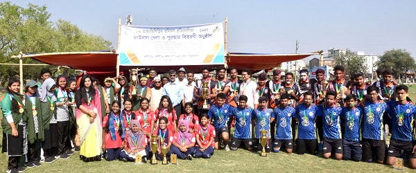 খুবিতে ৮ম আন্ত: ডিসিপ্লিন ভলিবল প্রতিযোগিতা সম্পন্ন