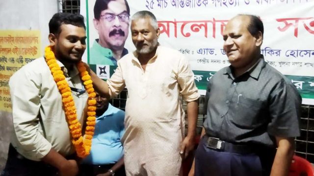 সাংবাদিক মিলনকে নাগরিক ঐক্যের সংবর্ধনা