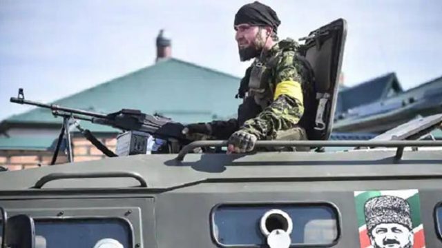 ইউক্রেনের পথে এক হাজার চেচেন যোদ্ধা