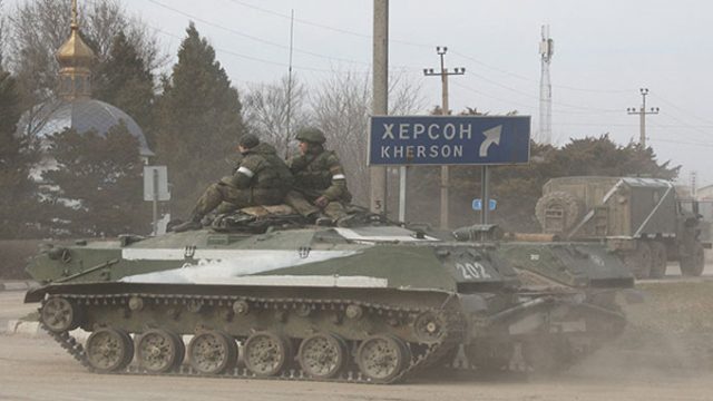 কিয়েভ-খেরসন শহরে ফের রাশিয়ার হামলা