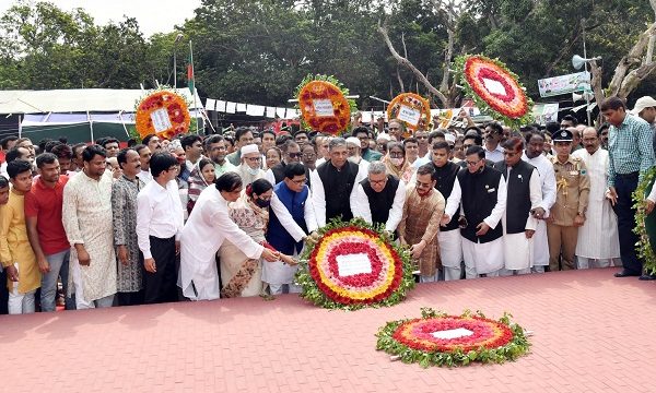 মেহেরপুরে ঐতিহাসিক মুজিবনগর দিবস পালিত